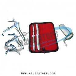 Hegar uterine dilator set 2pieces 11-12, 17-18, grave 3pcs, collin large